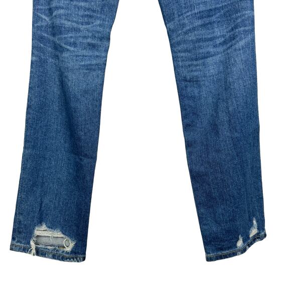 Adriano Goldschmied The Phoebe Distressed Vintage High Waist Tapered Leg Jeans - Picture 5 of 8